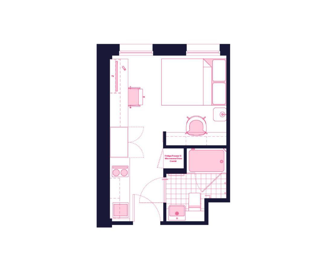 Chic City Living Studio Apartments At Glasgow West End Student Accommodation- Students Only Dış mekan fotoğraf